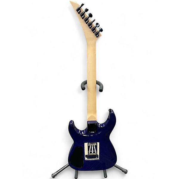 Used Jackson JS34Q Dinky Transparent Purple Solid Body Electric Guitar