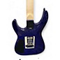 Used Jackson JS34Q Dinky Transparent Purple Solid Body Electric Guitar