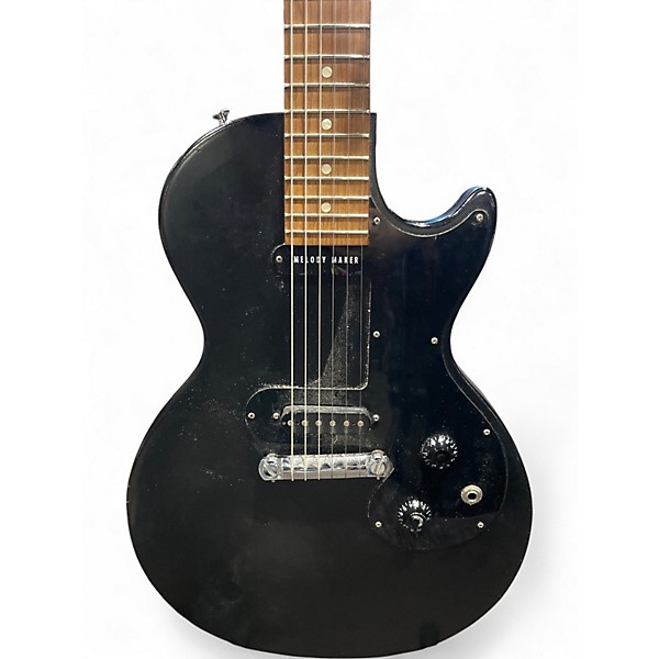 Used Gibson Les Paul Melody Maker Black Solid Body Electric Guitar
