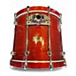 Used Mapex 6 Piece Saturn Pro Transparent Amber Drum Kit