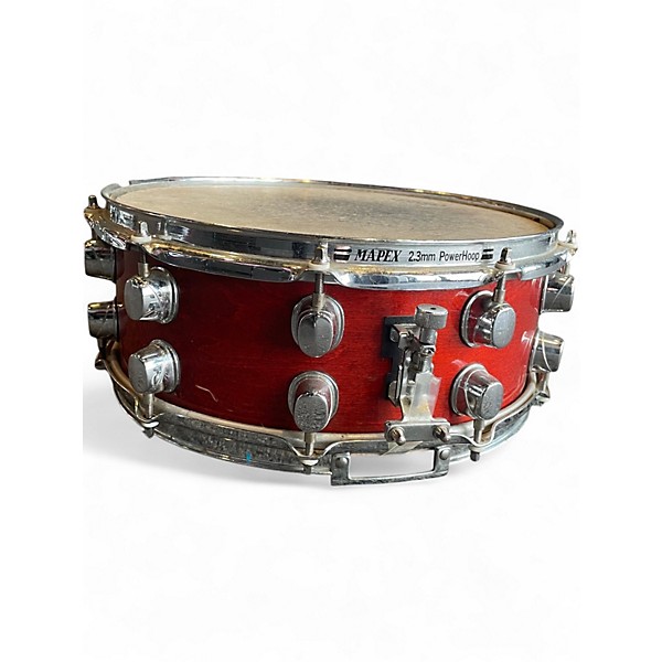 Used Mapex 6 Piece Saturn Pro Transparent Amber Drum Kit