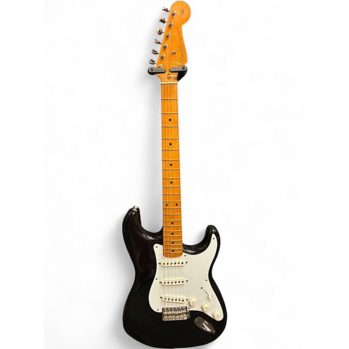 Used 2023 Fender STRATOCASTER 50S VINTERA II Black Solid Body