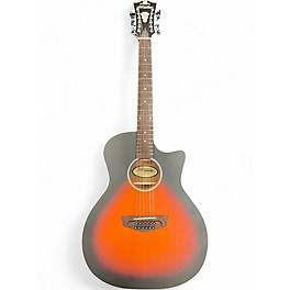 Used D'Angelico Premier Series 2 Color Sunburst Solid Body Electric Guitar