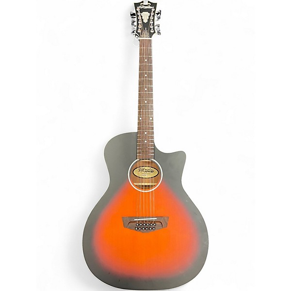 Used D'Angelico Premier Series 2 Color Sunburst Solid Body Electric Guitar