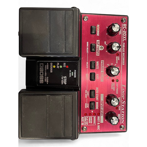 Used BOSS RC20XL Loop Station XL Twin Pedal