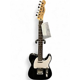 Used Squier Affinity Telecaster Black Solid Body Electric Guitar