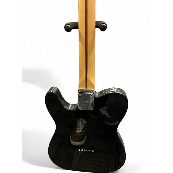 Used Squier Affinity Telecaster Black Solid Body Electric Guitar