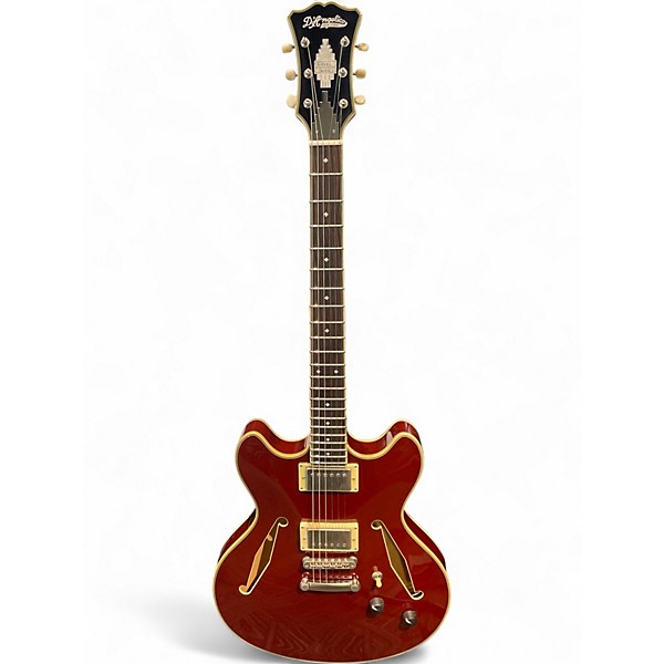 Used D'Angelico Excel DC Tour Burnt Umber Hollow Body Electric Guitar