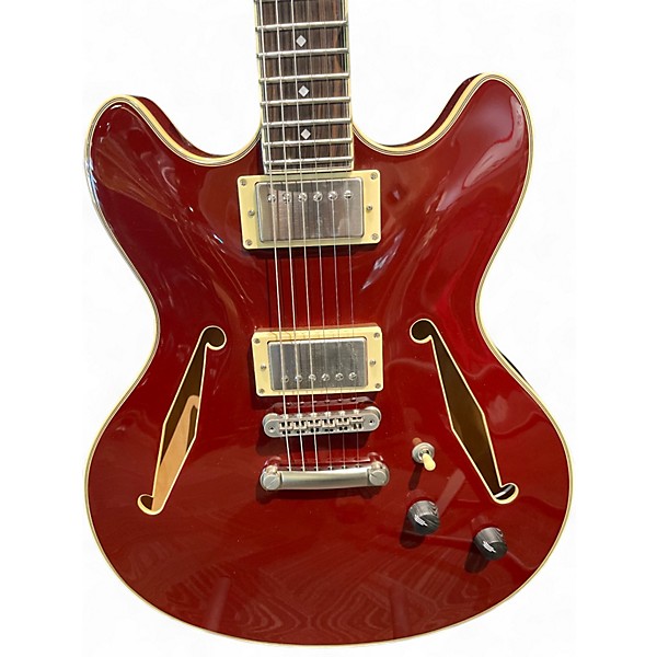 Used D'Angelico Excel DC Tour Burnt Umber Hollow Body Electric Guitar