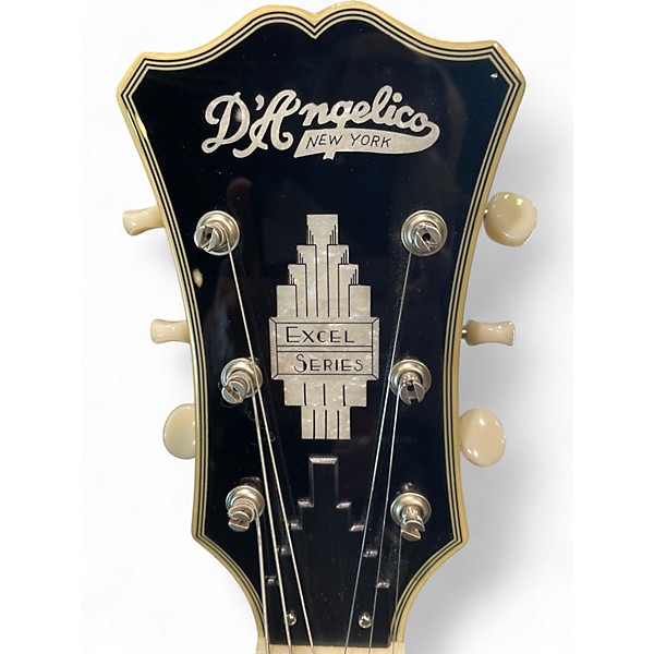 Used D'Angelico Excel DC Tour Burnt Umber Hollow Body Electric Guitar