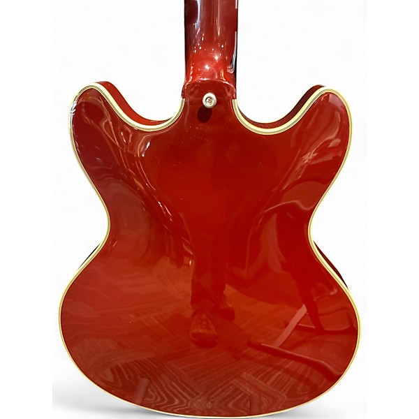 Used D'Angelico Excel DC Tour Burnt Umber Hollow Body Electric Guitar