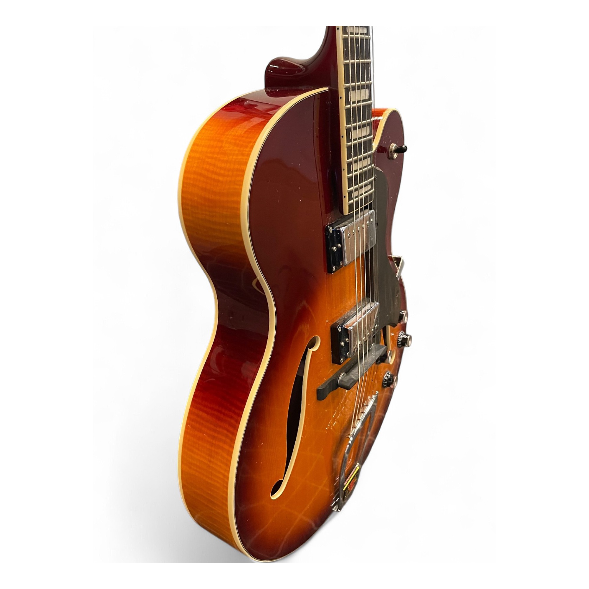美品　希少品　Hagstrom HJ600 Used Hagstrom HJ600 2 Color Sunburst Hollow Body Electric Guitar 2