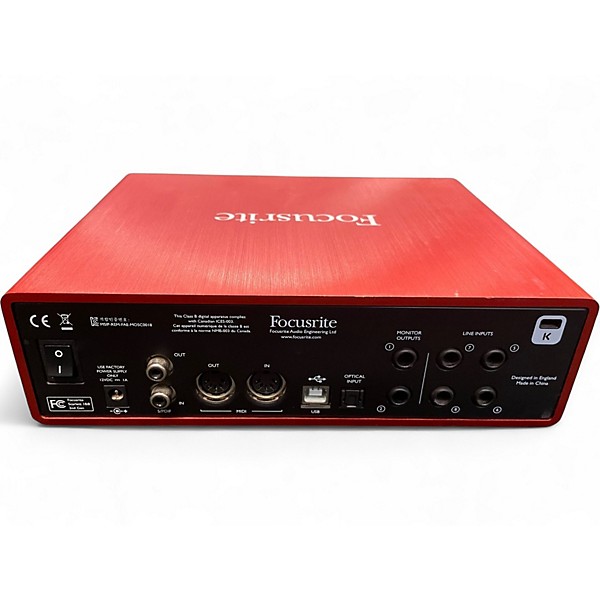 DTM・DAW focusrite 18i8 Gen2 Focusrite Scarlett 18i8 USB Audio Interface | Sweetwater