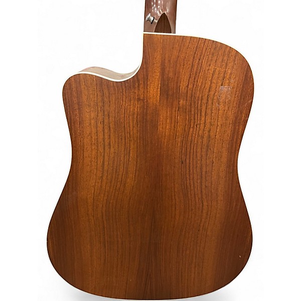 Used Martin DC16RGTEAURA Natural Acoustic Electric Guitar