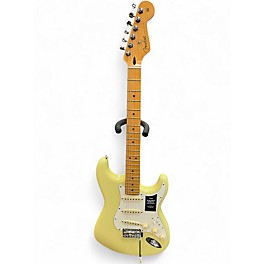 Used Fender Player II Stratocaster Hialeah Yellow Solid Body Electric Guitar