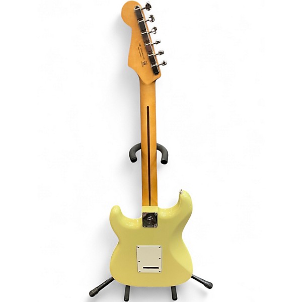 Used Fender Player II Stratocaster Hialeah Yellow Solid Body Electric Guitar