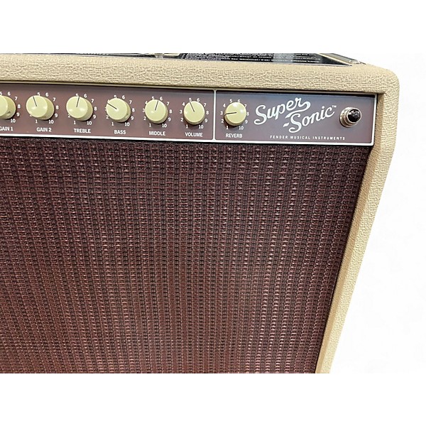 Used Fender Super Sonic 22 22W 1x12 Tube Guitar Combo Amp