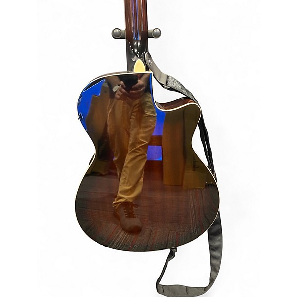 Used Ibanez AEG7L Vintage Sunburst Acoustic Electric Guitar
