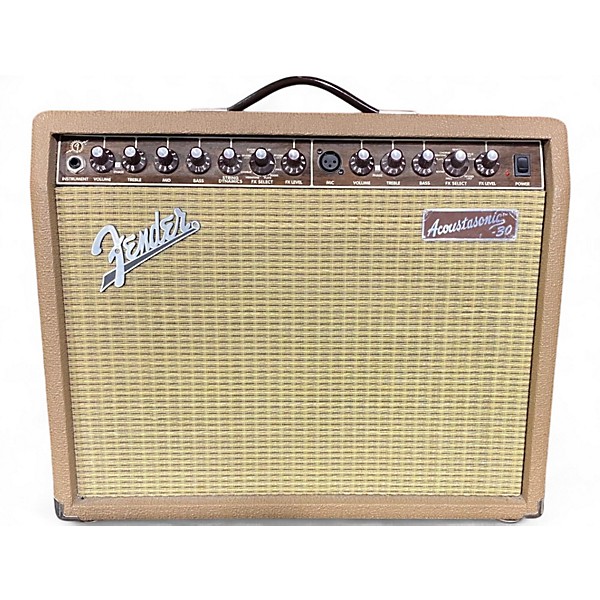 Used Fender Acoustasonic 30 DSP Acoustic Guitar Combo Amp
