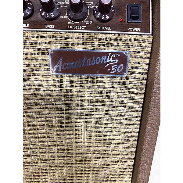 Used Fender Acoustasonic 30 DSP Acoustic Guitar Combo Amp