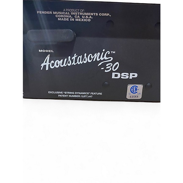 Used Fender Acoustasonic 30 DSP Acoustic Guitar Combo Amp