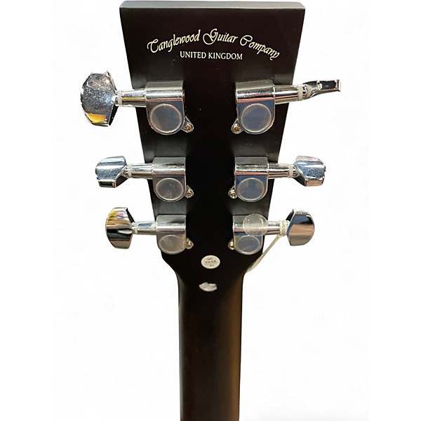 Used Tanglewood TWBB 0 Black Acoustic Guitar