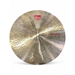 Used Paiste 16in 2002 Thin Crash Cymbal