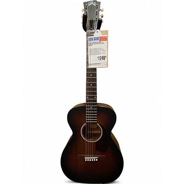 Used Guild M20 Vintage Sunburst Acoustic Electric Guitar