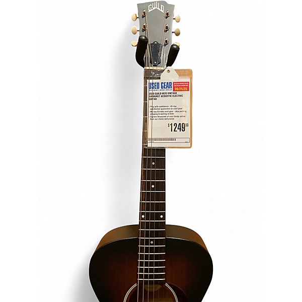 Used Guild M20 Vintage Sunburst Acoustic Electric Guitar