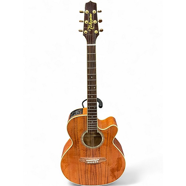 Used Takamine EF508KC NEX Natural Acoustic Electric Guitar