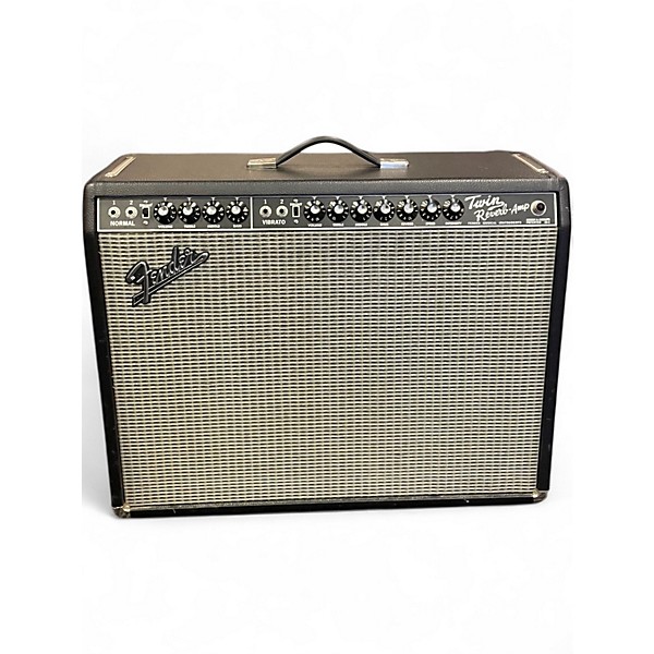 Used Fender Vintage Reissue 1965 Twin Reverb Tube Guitar Combo Amp