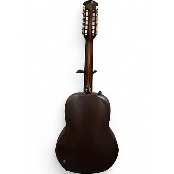 Used Ovation Glen Campbell Model 1618 Sunburst 12 String Acoustic Electric Guitar