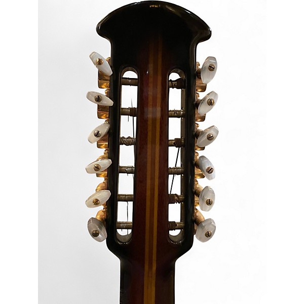 Used Ovation Glen Campbell Model 1618 Sunburst 12 String Acoustic Electric Guitar