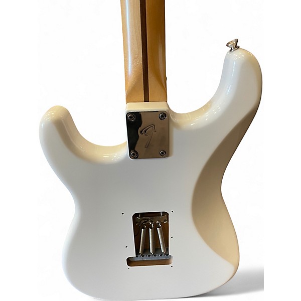 Used Fender Player Stratocaster WHITE Solid Body Electric Guitar