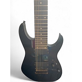 Used Ibanez RG8 8 String Black Solid Body Electric Guitar