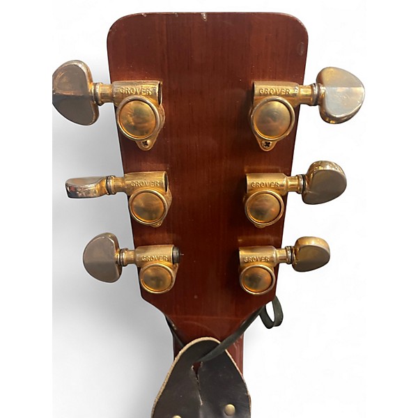 Vintage 1970s Aspen AD-35 Natural Acoustic Guitar