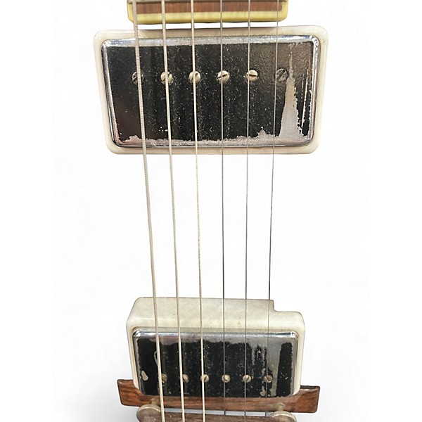 Vintage 1963 Supro CORONADO Black Solid Body Electric Guitar