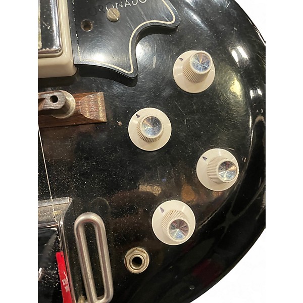 Vintage 1963 Supro CORONADO Black Solid Body Electric Guitar