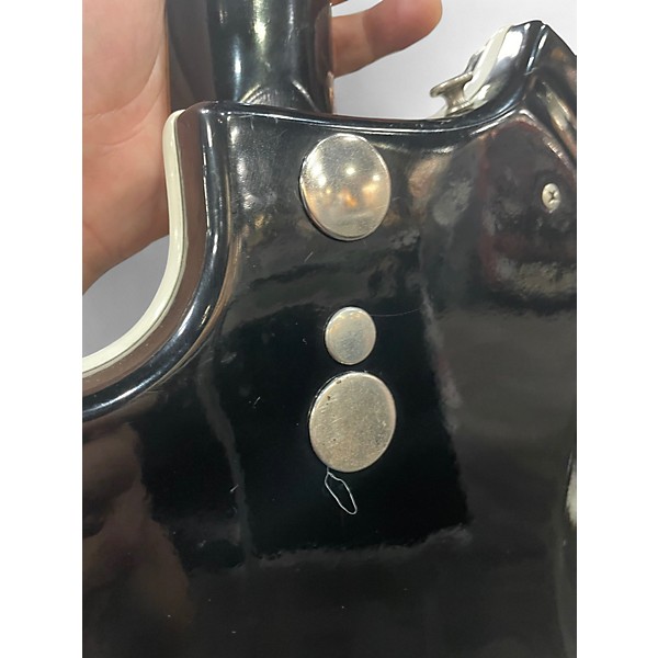 Vintage 1963 Supro CORONADO Black Solid Body Electric Guitar