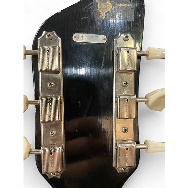 Vintage 1963 Supro CORONADO Black Solid Body Electric Guitar