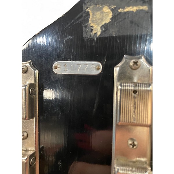 Vintage 1963 Supro CORONADO Black Solid Body Electric Guitar