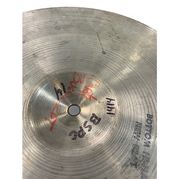Used Zildjian 14in New Beat Hi Hat Pair Cymbal