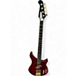Used Epiphone EBM-4 Transparent Red Electric Bass Guitar thumbnail