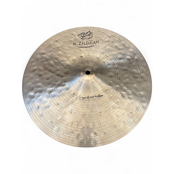 Used Zildjian 14in K Constantinople Hi Hat Top Cymbal