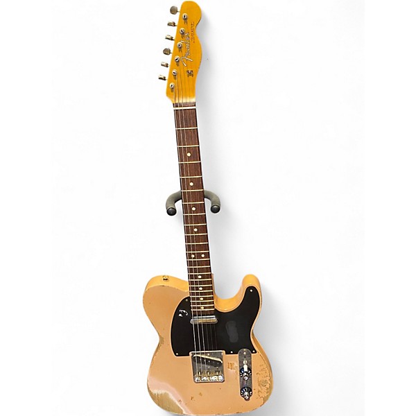 Used Fender Custom Shop 1963 Telecaster HREL Dirty Shell Pink Solid Body Electric Guitar