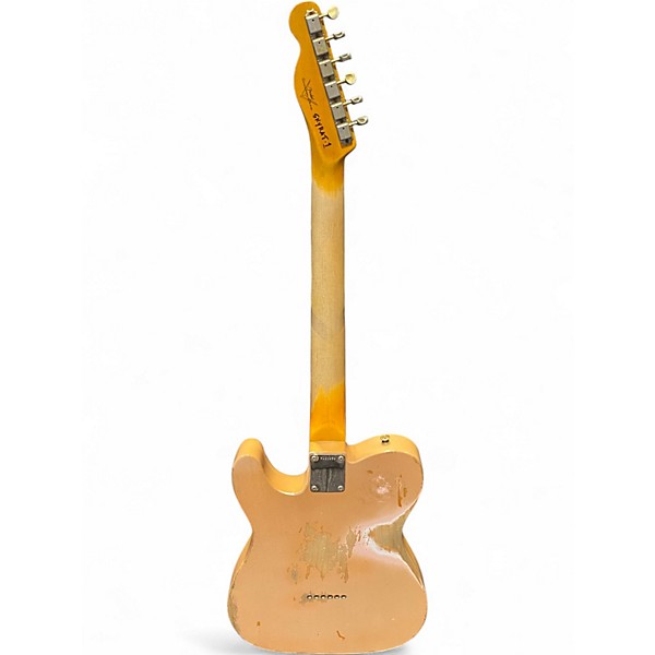 Used Fender Custom Shop 1963 Telecaster HREL Dirty Shell Pink Solid Body Electric Guitar