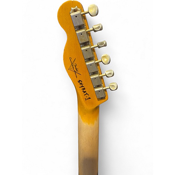 Used Fender Custom Shop 1963 Telecaster HREL Dirty Shell Pink Solid Body Electric Guitar