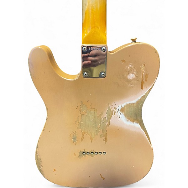 Used Fender Custom Shop 1963 Telecaster HREL Dirty Shell Pink Solid Body Electric Guitar