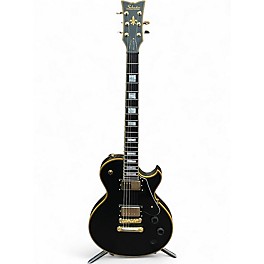 Used Schecter Guitar Research Solo-II Custom MATTE BLACK Solid Body Electric Guitar