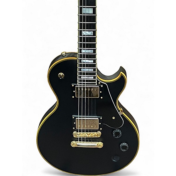 Used Schecter Guitar Research Solo-II Custom MATTE BLACK Solid Body Electric Guitar